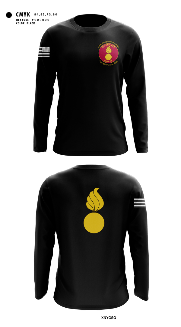 Long Sleeve Performance Shirt, 129th Heavy Transport Company129 TC CO, Army, Teamtime, Team time, sublimation, custom sports apparel, team uniforms, spirit wear, spiritwear, sports uniforms, custom shirts, team store, custom team store, fundraiser sports, apparel fundraiser