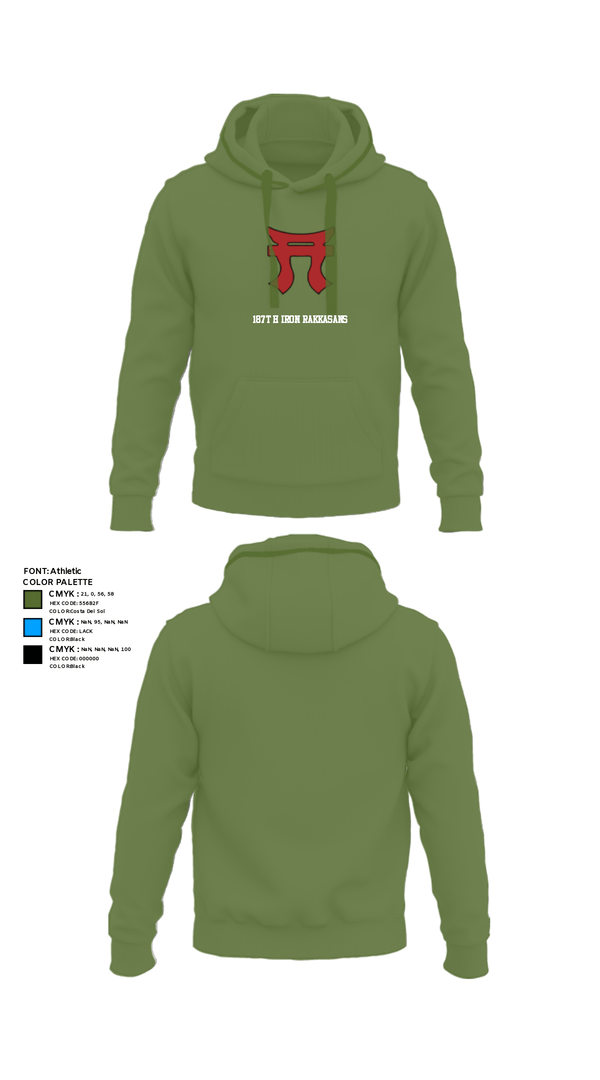 Hoodie, 187th Iron Rakkasans, Army, Teamtime, Team time, sublimation, custom sports apparel, team uniforms, spirit wear, spiritwear, sports uniforms, custom shirts, team store, custom team store, fundraiser sports, apparel fundraiser