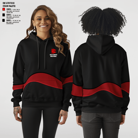 Hoodie, Belle Chasse High School Volleyball, Women's Volleyball, Teamtime, Team time, sublimation, custom sports apparel, team uniforms, spirit wear, spiritwear, sports uniforms, custom shirts, team store, custom team store, fundraiser sports, apparel fundraiser