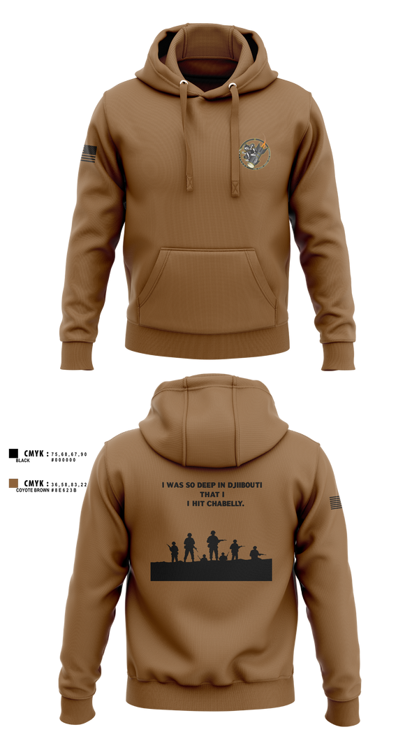 Hoodie, Eco 2/160th SOAR (Abn), Army, Teamtime, Team time, sublimation, custom sports apparel, team uniforms, spirit wear, spiritwear, sports uniforms, custom shirts, team store, custom team store, fundraiser sports, apparel fundraiser