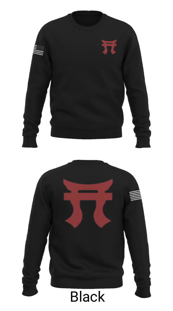 Crew Neck Sweatshirt, 187th Iron Rakkasans, Army, Teamtime, Team time, sublimation, custom sports apparel, team uniforms, spirit wear, spiritwear, sports uniforms, custom shirts, team store, custom team store, fundraiser sports, apparel fundraiser