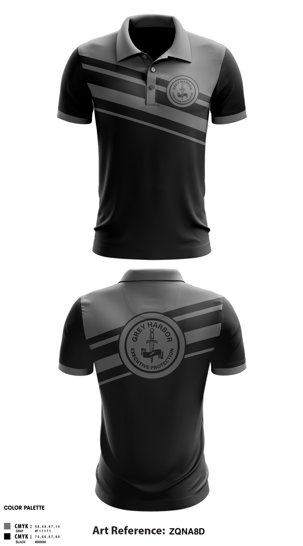 Short Sleeve Performance Polo, Grey Harbor Executive ProtectionGrey Harbor Executive Protection, , Teamtime, Team time, sublimation, custom sports apparel, team uniforms, spirit wear, spiritwear, sports uniforms, custom shirts, team store, custom team store, fundraiser sports, apparel fundraiser