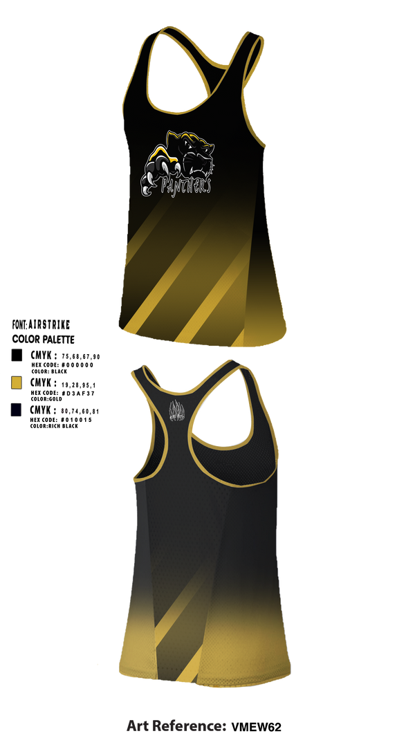 Tank Top, Wright Panthers, Track & Field, Teamtime, Team time, sublimation, custom sports apparel, team uniforms, spirit wear, spiritwear, sports uniforms, custom shirts, team store, custom team store, fundraiser sports, apparel fundraiser