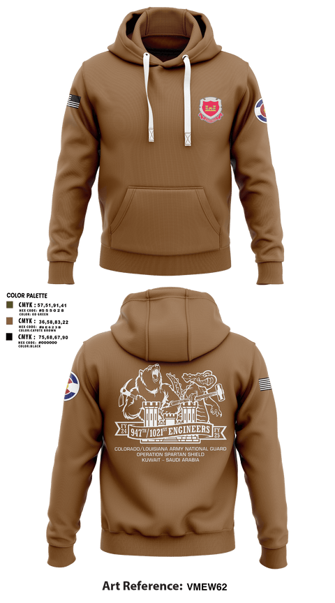 Hoodie, 947th EVCC, , Teamtime, Team time, sublimation, custom sports apparel, team uniforms, spirit wear, spiritwear, sports uniforms, custom shirts, team store, custom team store, fundraiser sports, apparel fundraiser