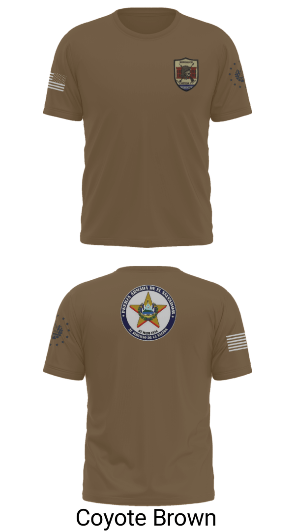 Old School Cotton Feel Shirt, Battallion Nonualco, Army, Teamtime, Team time, sublimation, custom sports apparel, team uniforms, spirit wear, spiritwear, sports uniforms, custom shirts, team store, custom team store, fundraiser sports, apparel fundraiser