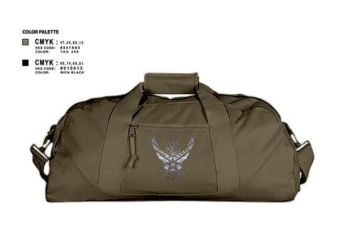 Duffle Bag, 7th Munitions Sq, Air Force, Teamtime, Team time, sublimation, custom sports apparel, team uniforms, spirit wear, spiritwear, sports uniforms, custom shirts, team store, custom team store, fundraiser sports, apparel fundraiser