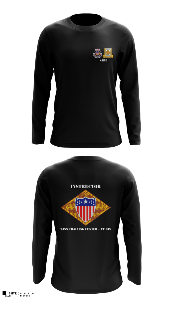 Long Sleeve Performance Shirt, 80th TC, TTC-Dix, Army, Teamtime, Team time, sublimation, custom sports apparel, team uniforms, spirit wear, spiritwear, sports uniforms, custom shirts, team store, custom team store, fundraiser sports, apparel fundraiser