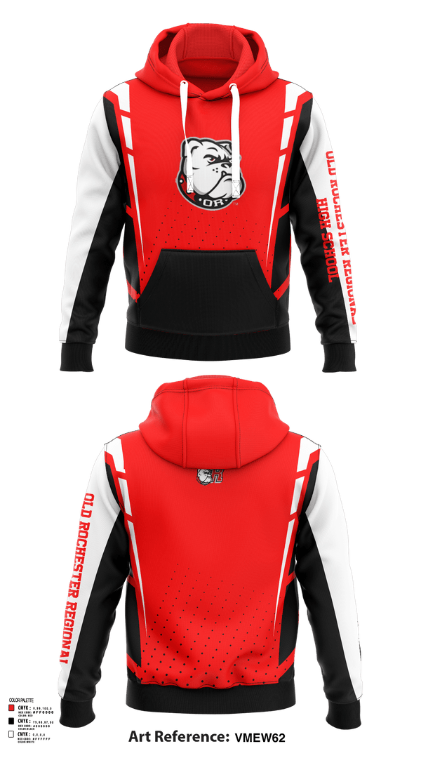 Hoodie, Old Rochester Regional High School, Spirit Store, Teamtime, Team time, sublimation, custom sports apparel, team uniforms, spirit wear, spiritwear, sports uniforms, custom shirts, team store, custom team store, fundraiser sports, apparel fundraiser
