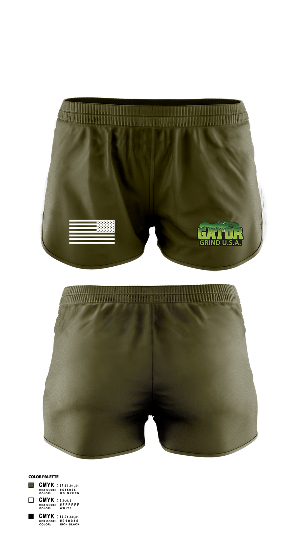 Women's Shorts, Gator Grind U.S.A.Gator Grind U.S.A., , Teamtime, Team time, sublimation, custom sports apparel, team uniforms, spirit wear, spiritwear, sports uniforms, custom shirts, team store, custom team store, fundraiser sports, apparel fundraiser