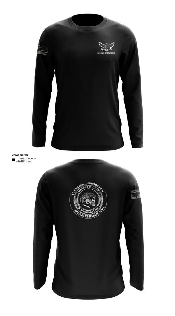 Long Sleeve Performance Shirt, St. Ann SRT, , Teamtime, Team time, sublimation, custom sports apparel, team uniforms, spirit wear, spiritwear, sports uniforms, custom shirts, team store, custom team store, fundraiser sports, apparel fundraiser