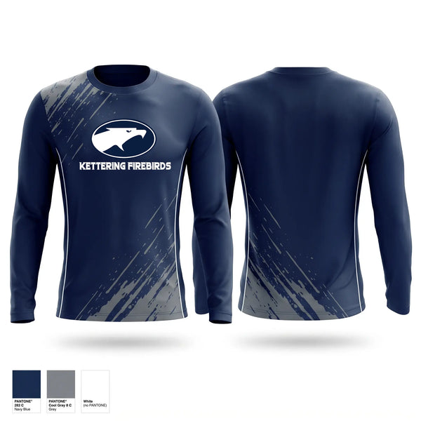 Kettering Firebirds Long Sleeve Performance Shirt 2