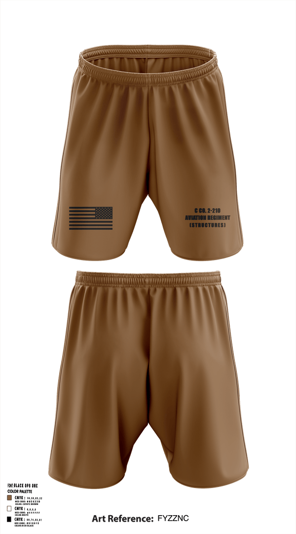 Athletic Shorts With Pockets, C Co. 2-210 Aviation Regiment (Structures), , Teamtime, Team time, sublimation, custom sports apparel, team uniforms, spirit wear, spiritwear, sports uniforms, custom shirts, team store, custom team store, fundraiser sports, apparel fundraiser