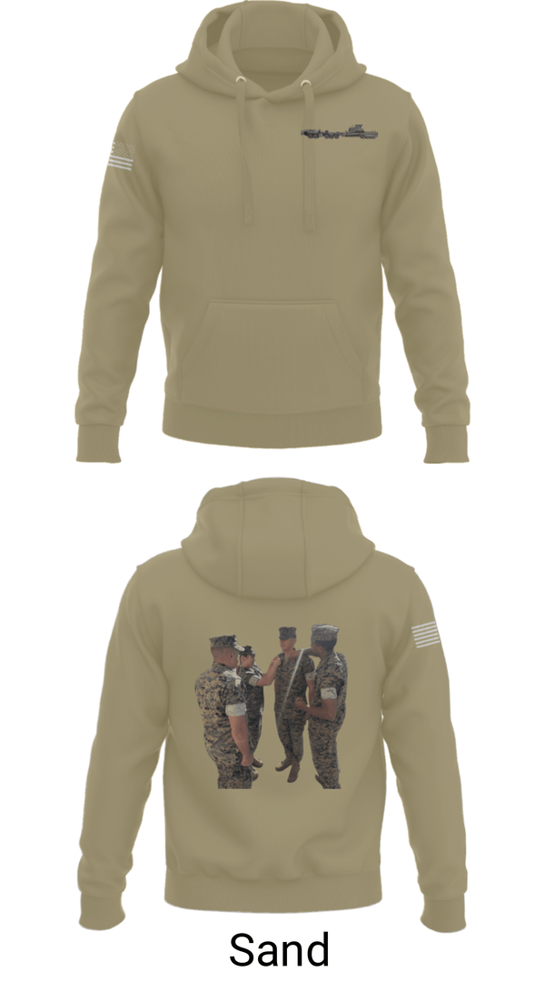 Hoodie, 11Th MAR REG, Marines, Teamtime, Team time, sublimation, custom sports apparel, team uniforms, spirit wear, spiritwear, sports uniforms, custom shirts, team store, custom team store, fundraiser sports, apparel fundraiser