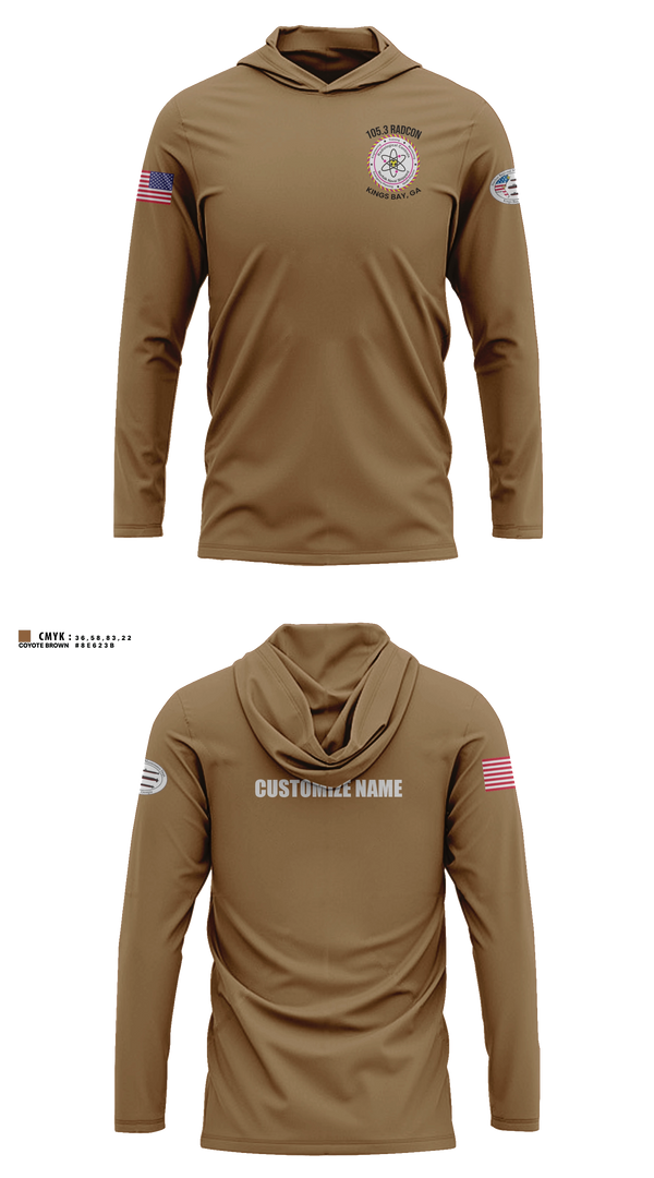 NRMD KB 105.3 Long Sleeve hooded sunshirt - 11