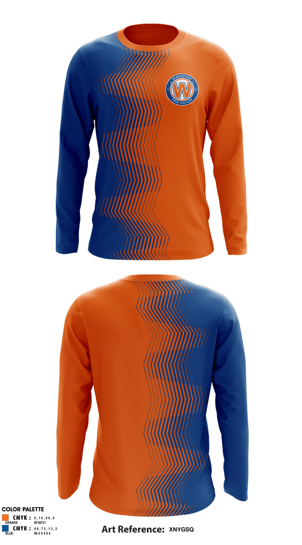 Long Sleeve Performance Shirt, Wilmington Youth Rowing Association, Spirit Store, Teamtime, Team time, sublimation, custom sports apparel, team uniforms, spirit wear, spiritwear, sports uniforms, custom shirts, team store, custom team store, fundraiser sports, apparel fundraiser