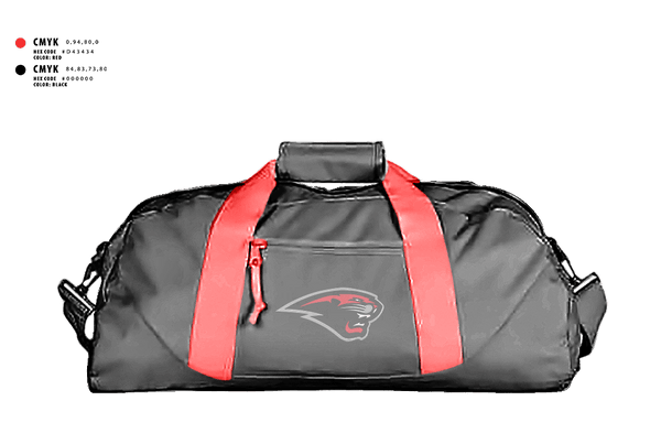 Duffle Bag, Foothill Jr Cougars Football and Cheer, Football, Teamtime, Team time, sublimation, custom sports apparel, team uniforms, spirit wear, spiritwear, sports uniforms, custom shirts, team store, custom team store, fundraiser sports, apparel fundraiser