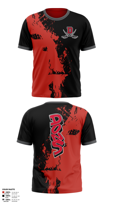 Short Sleeve Performance Shirt, Verdugo hills dons, , Teamtime, Team time, sublimation, custom sports apparel, team uniforms, spirit wear, spiritwear, sports uniforms, custom shirts, team store, custom team store, fundraiser sports, apparel fundraiser