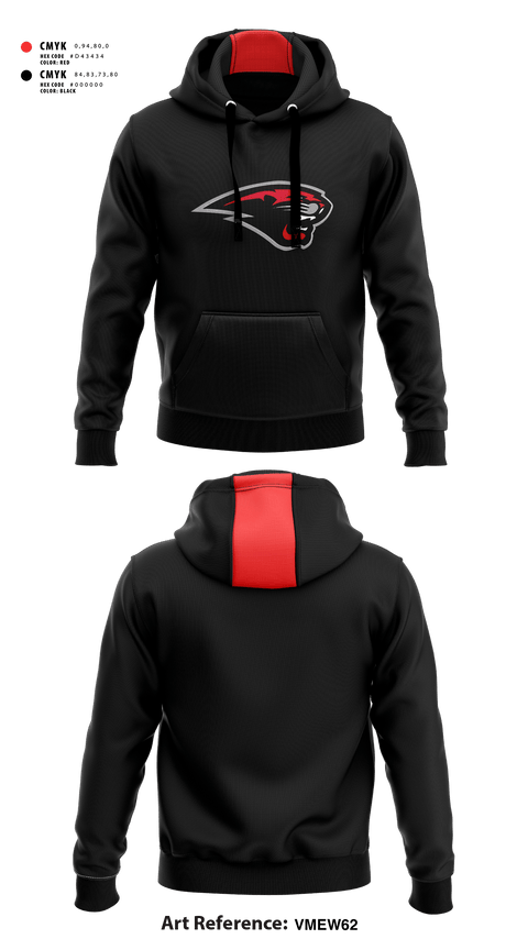 Hoodie, Foothill Jr Cougars Football and Cheer, Football, Teamtime, Team time, sublimation, custom sports apparel, team uniforms, spirit wear, spiritwear, sports uniforms, custom shirts, team store, custom team store, fundraiser sports, apparel fundraiser