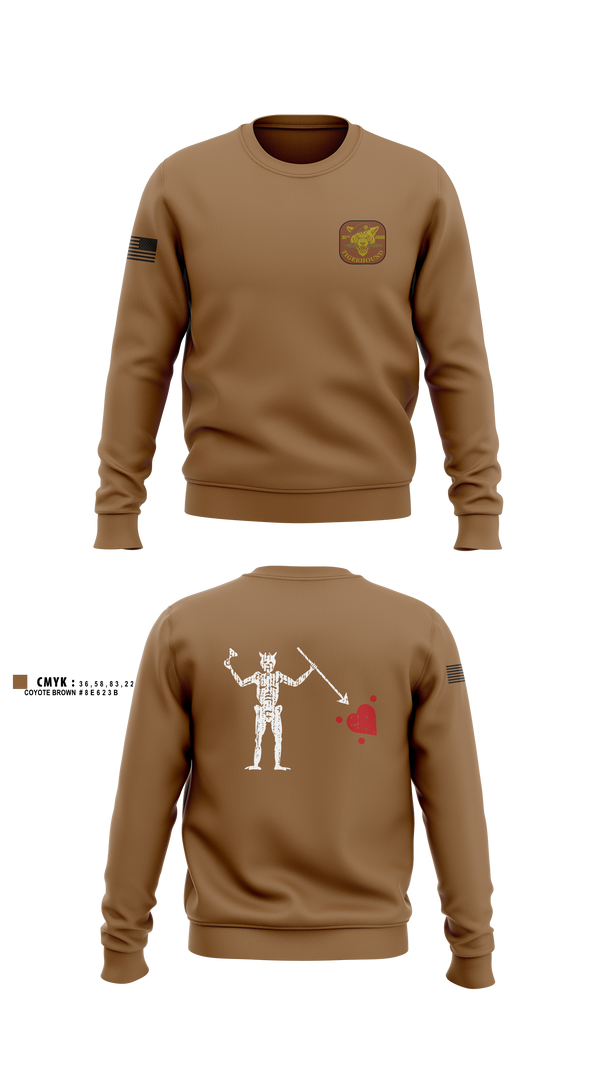 Crew Neck Sweatshirt, 20th ASOS, Air Force, Teamtime, Team time, sublimation, custom sports apparel, team uniforms, spirit wear, spiritwear, sports uniforms, custom shirts, team store, custom team store, fundraiser sports, apparel fundraiser