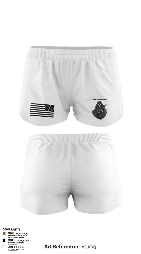 Ranger Panties, 1/3 CR Reconnaissance, , Teamtime, Team time, sublimation, custom sports apparel, team uniforms, spirit wear, spiritwear, sports uniforms, custom shirts, team store, custom team store, fundraiser sports, apparel fundraiser