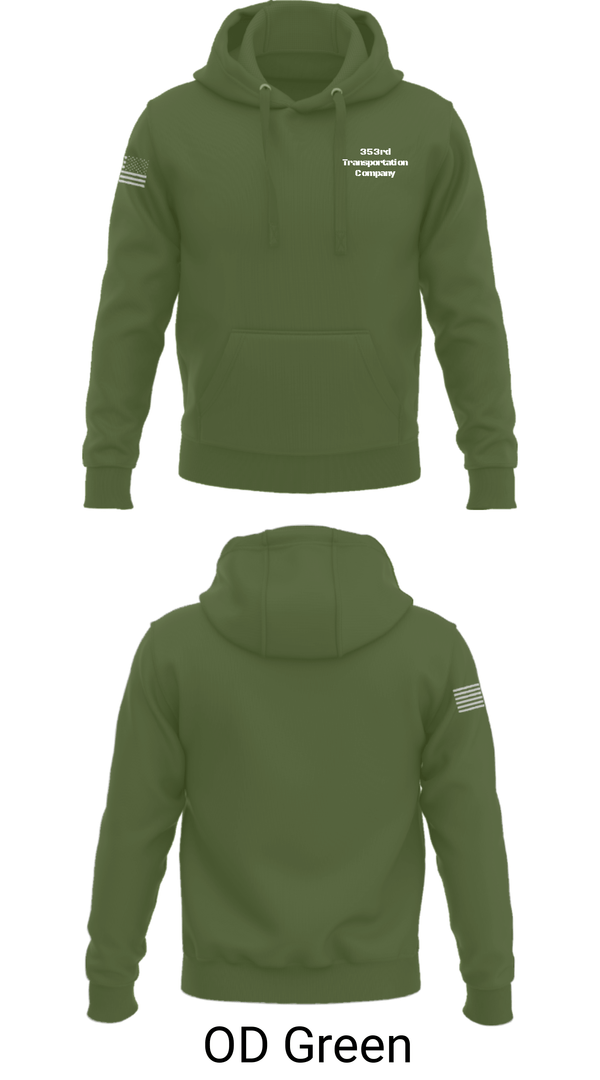 Hoodie, 353rd Transportation Company, Army, Teamtime, Team time, sublimation, custom sports apparel, team uniforms, spirit wear, spiritwear, sports uniforms, custom shirts, team store, custom team store, fundraiser sports, apparel fundraiser