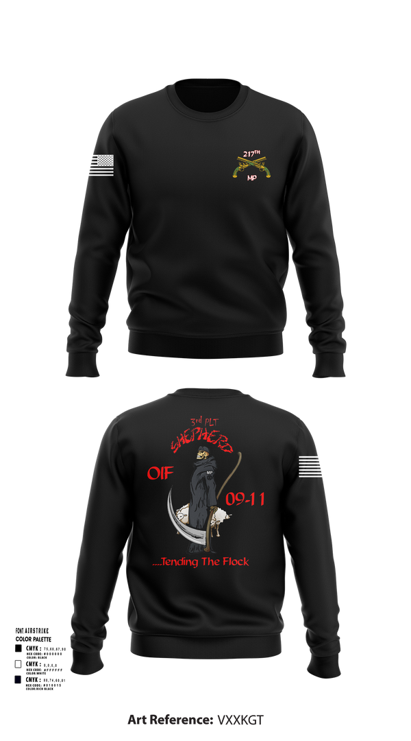 Crew Neck Sweatshirt, , Army, Teamtime, Team time, sublimation, custom sports apparel, team uniforms, spirit wear, spiritwear, sports uniforms, custom shirts, team store, custom team store, fundraiser sports, apparel fundraiser