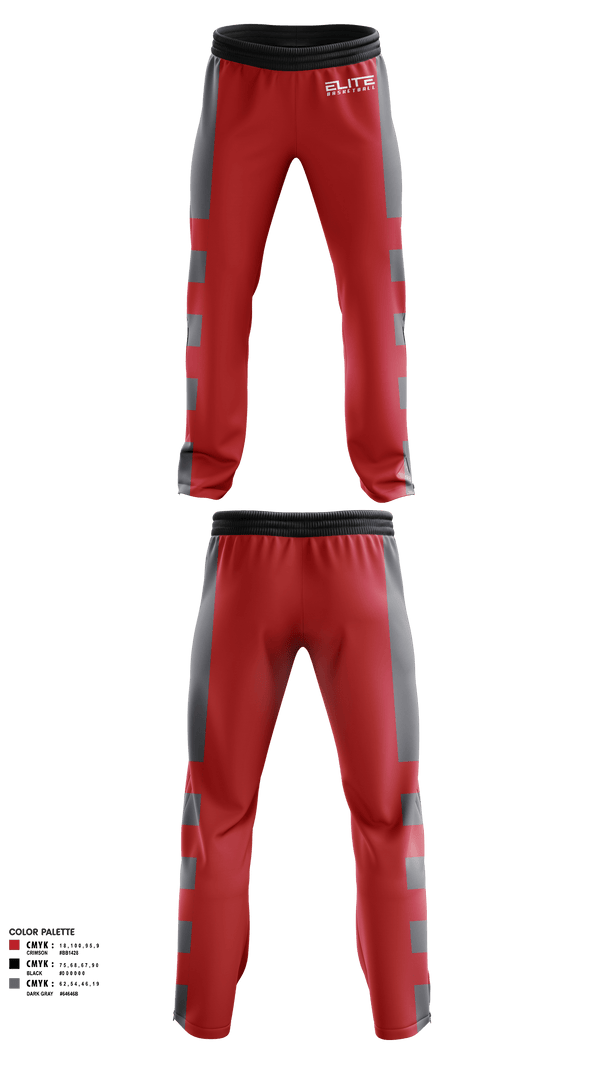Sweatpants, Ildar Elite, Men's Basketball, Teamtime, Team time, sublimation, custom sports apparel, team uniforms, spirit wear, spiritwear, sports uniforms, custom shirts, team store, custom team store, fundraiser sports, apparel fundraiser