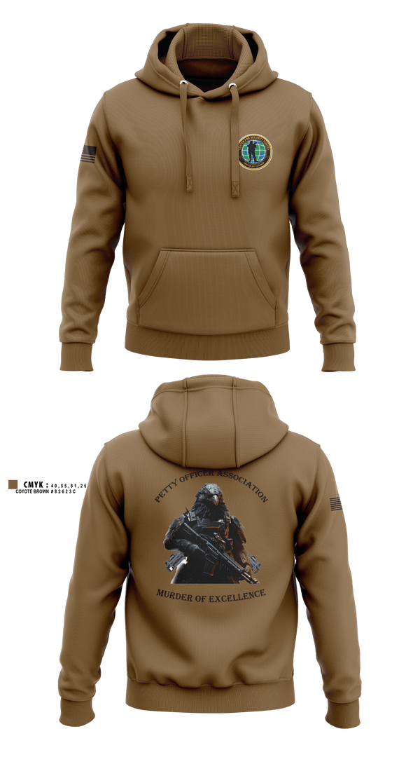 Hoodie, Center for Security Forces Detachment Chesapeake, Navy, Teamtime, Team time, sublimation, custom sports apparel, team uniforms, spirit wear, spiritwear, sports uniforms, custom shirts, team store, custom team store, fundraiser sports, apparel fundraiser