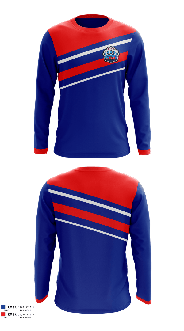 Long Sleeve Performance Shirt, John Marshall, Men's Soccer, Teamtime, Team time, sublimation, custom sports apparel, team uniforms, spirit wear, spiritwear, sports uniforms, custom shirts, team store, custom team store, fundraiser sports, apparel fundraiser