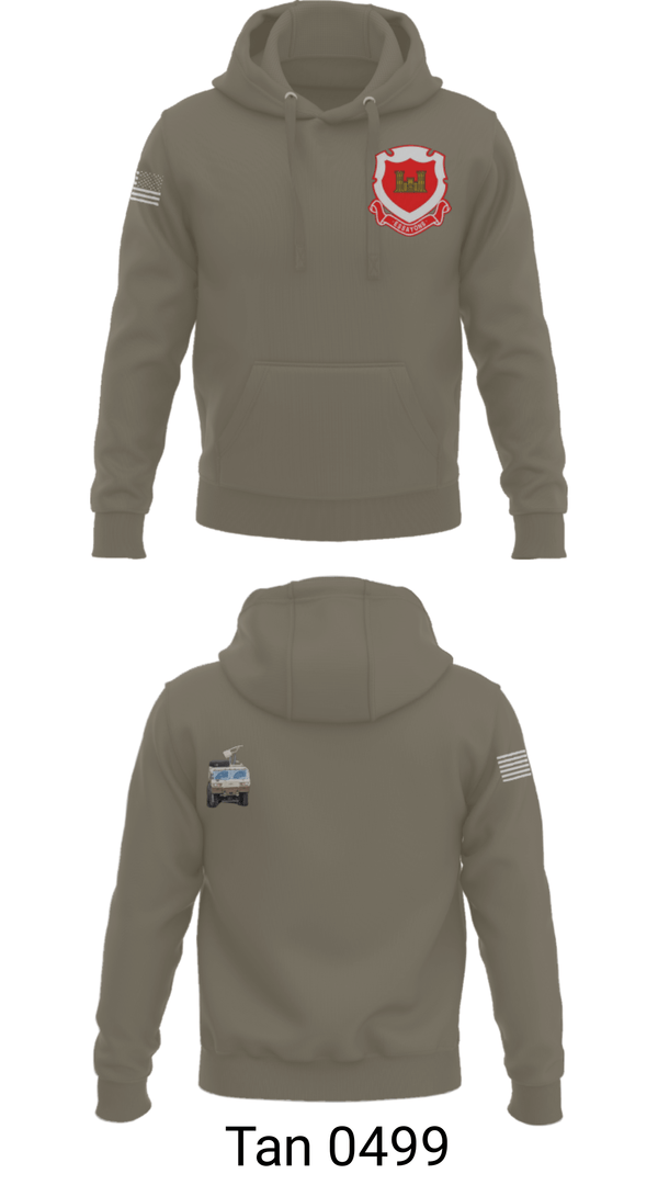 Hoodie, 185th Engineer Support Company, , Teamtime, Team time, sublimation, custom sports apparel, team uniforms, spirit wear, spiritwear, sports uniforms, custom shirts, team store, custom team store, fundraiser sports, apparel fundraiser