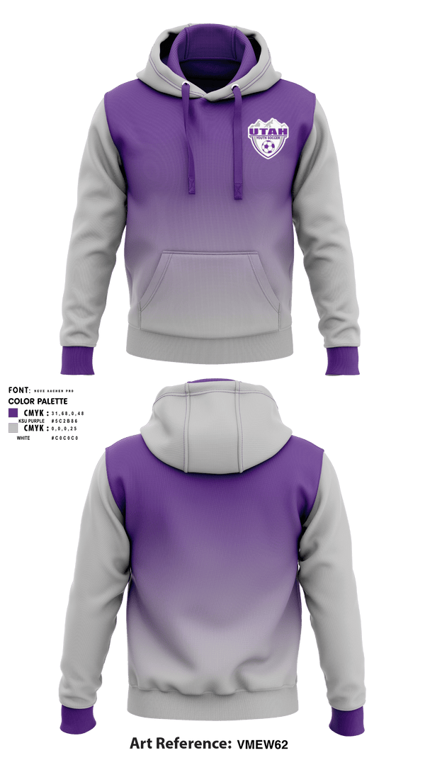 Hoodie, Utah Youth Soccer Association, Men's Soccer, Teamtime, Team time, sublimation, custom sports apparel, team uniforms, spirit wear, spiritwear, sports uniforms, custom shirts, team store, custom team store, fundraiser sports, apparel fundraiser