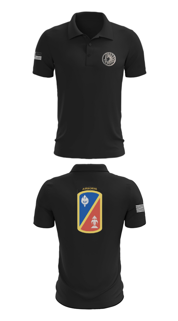 Short Sleeve Performance Polo, 1st Det. Royal Lao Airborne, Army, Teamtime, Team time, sublimation, custom sports apparel, team uniforms, spirit wear, spiritwear, sports uniforms, custom shirts, team store, custom team store, fundraiser sports, apparel fundraiser