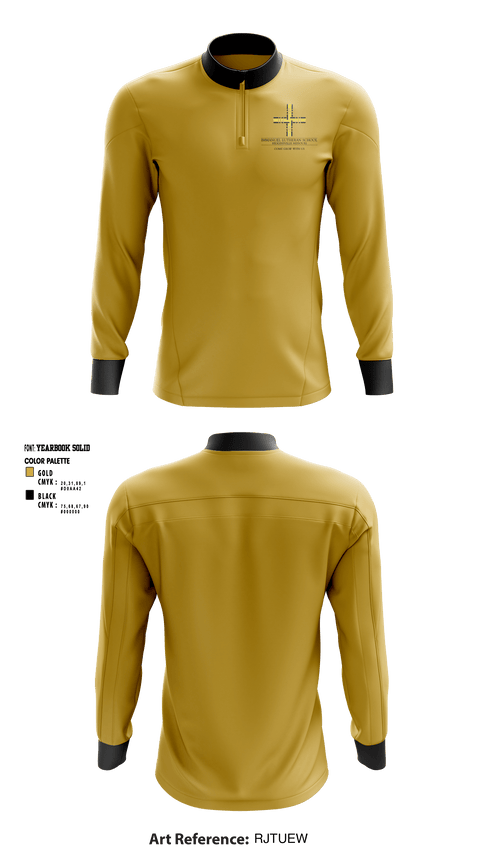 Quarter Zip Jacket, Immanuel Lutheran School, Spirit Store, Teamtime, Team time, sublimation, custom sports apparel, team uniforms, spirit wear, spiritwear, sports uniforms, custom shirts, team store, custom team store, fundraiser sports, apparel fundraiser