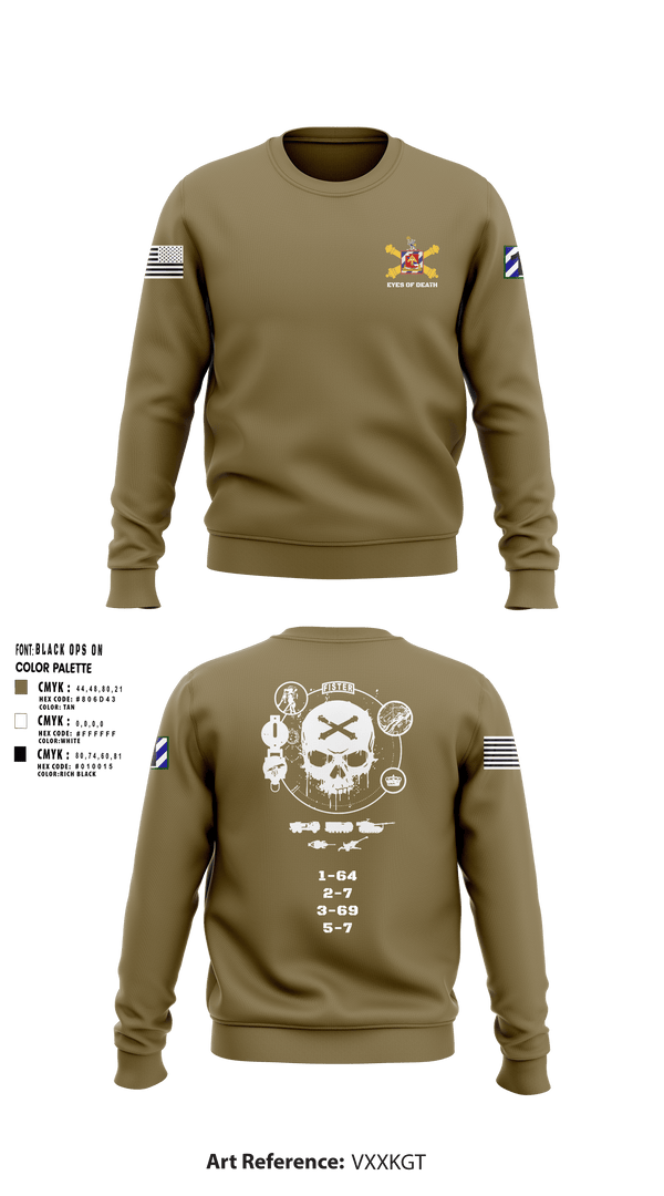 Crew Neck Sweatshirt, 1-41 FA, Army, Teamtime, Team time, sublimation, custom sports apparel, team uniforms, spirit wear, spiritwear, sports uniforms, custom shirts, team store, custom team store, fundraiser sports, apparel fundraiser