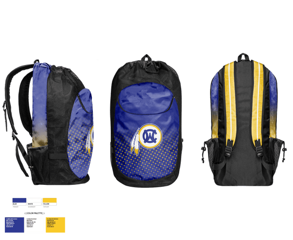 Gear Bag, West Caldwell High School, Men's Volleyball, Teamtime, Team time, sublimation, custom sports apparel, team uniforms, spirit wear, spiritwear, sports uniforms, custom shirts, team store, custom team store, fundraiser sports, apparel fundraiser