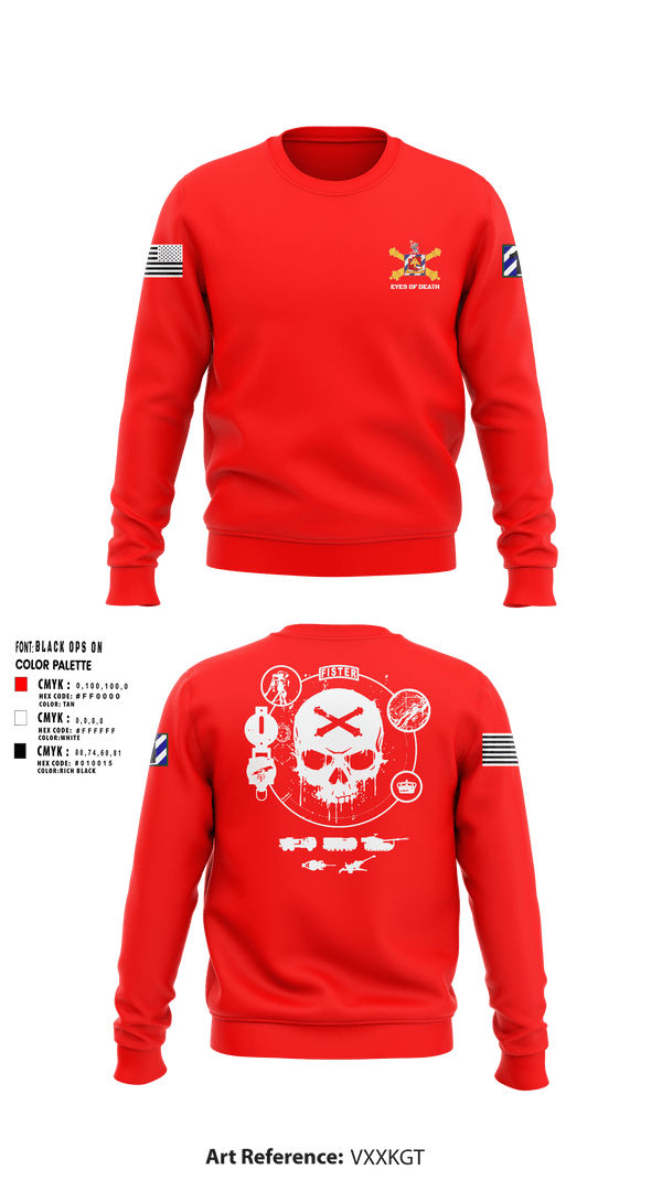 Crew Neck Sweatshirt, 1-41 FA, Army, Teamtime, Team time, sublimation, custom sports apparel, team uniforms, spirit wear, spiritwear, sports uniforms, custom shirts, team store, custom team store, fundraiser sports, apparel fundraiser