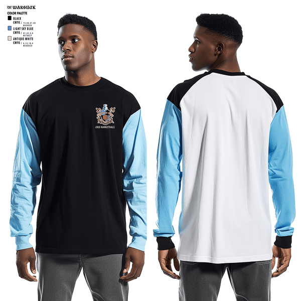 Long Sleeve Performance Shirt, Crusaders, Men's Basketball, Teamtime, Team time, sublimation, custom sports apparel, team uniforms, spirit wear, spiritwear, sports uniforms, custom shirts, team store, custom team store, fundraiser sports, apparel fundraiser