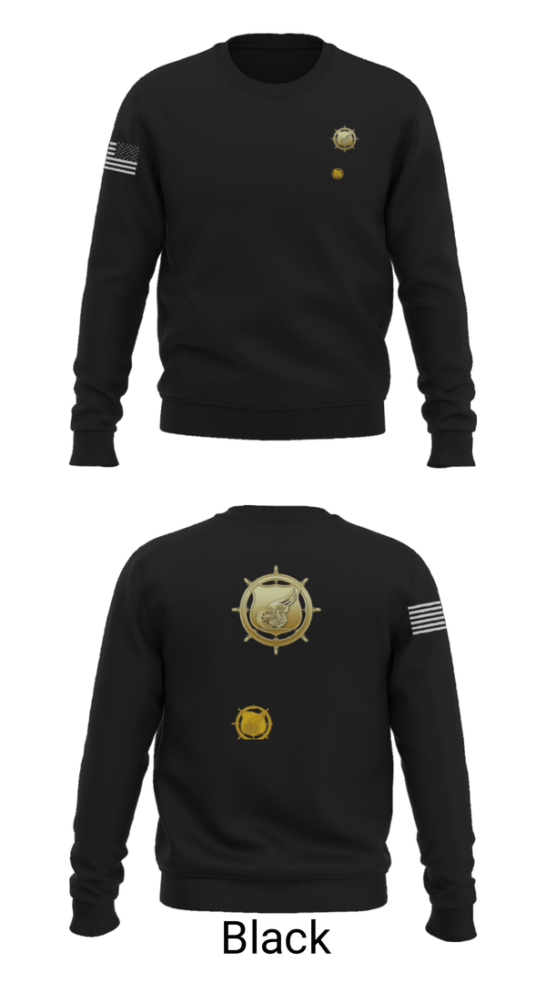 Crew Neck Sweatshirt, 383rd MCT, Army, Teamtime, Team time, sublimation, custom sports apparel, team uniforms, spirit wear, spiritwear, sports uniforms, custom shirts, team store, custom team store, fundraiser sports, apparel fundraiser