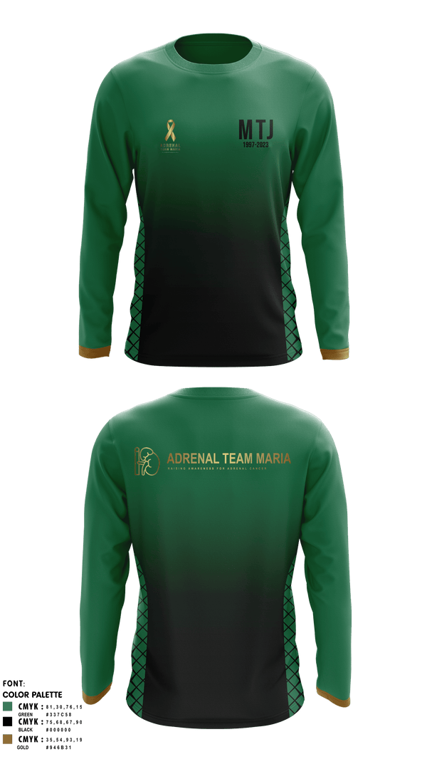 Long Sleeve Performance Shirt, Adrenal Team Maria Pelotonia, Cycling, Teamtime, Team time, sublimation, custom sports apparel, team uniforms, spirit wear, spiritwear, sports uniforms, custom shirts, team store, custom team store, fundraiser sports, apparel fundraiser