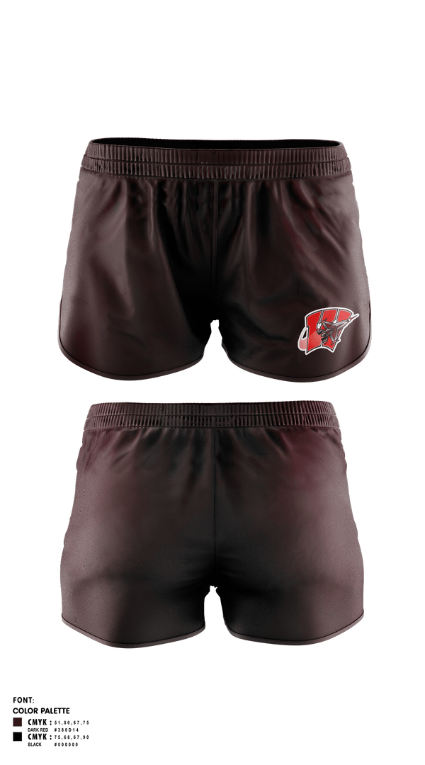 Womens Soccer Shorts, Wagner Girls Soccer, Women's Soccer, Teamtime, Team time, sublimation, custom sports apparel, team uniforms, spirit wear, spiritwear, sports uniforms, custom shirts, team store, custom team store, fundraiser sports, apparel fundraiser