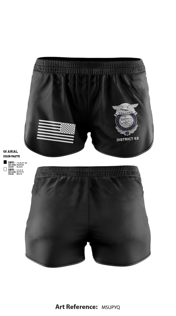 Ranger Panties, District E5, Police, Teamtime, Team time, sublimation, custom sports apparel, team uniforms, spirit wear, spiritwear, sports uniforms, custom shirts, team store, custom team store, fundraiser sports, apparel fundraiser