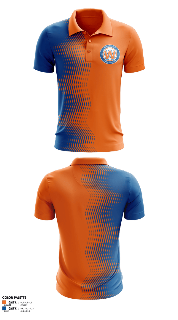 Short Sleeve Performance Polo, Wilmington Youth Rowing Association, Spirit Store, Teamtime, Team time, sublimation, custom sports apparel, team uniforms, spirit wear, spiritwear, sports uniforms, custom shirts, team store, custom team store, fundraiser sports, apparel fundraiser