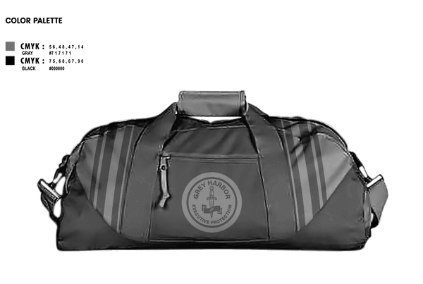 Duffle Bag, Grey Harbor Executive ProtectionGrey Harbor Executive Protection, , Teamtime, Team time, sublimation, custom sports apparel, team uniforms, spirit wear, spiritwear, sports uniforms, custom shirts, team store, custom team store, fundraiser sports, apparel fundraiser