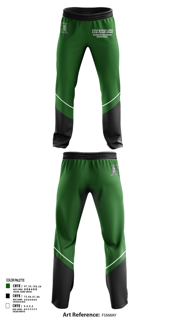 Sweatpants, Rainbow warriors, Men's Basketball, Teamtime, Team time, sublimation, custom sports apparel, team uniforms, spirit wear, spiritwear, sports uniforms, custom shirts, team store, custom team store, fundraiser sports, apparel fundraiser