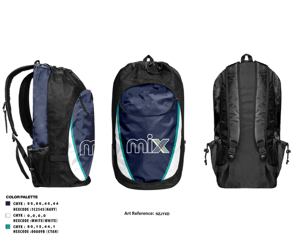 Gear Bag, Mix Talent Pelotonia, Cycling, Teamtime, Team time, sublimation, custom sports apparel, team uniforms, spirit wear, spiritwear, sports uniforms, custom shirts, team store, custom team store, fundraiser sports, apparel fundraiser