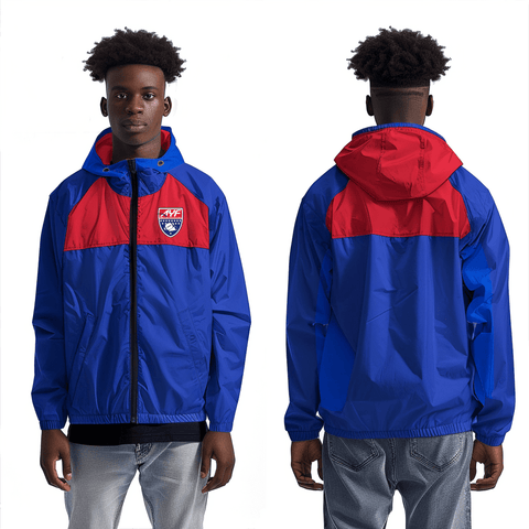 Windbreaker, American Youth Football & Cheer, Football, Teamtime, Team time, sublimation, custom sports apparel, team uniforms, spirit wear, spiritwear, sports uniforms, custom shirts, team store, custom team store, fundraiser sports, apparel fundraiser