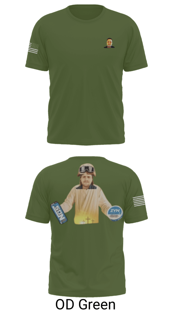 Old School Cotton Feel Shirt, 1st DSB, Marines, Teamtime, Team time, sublimation, custom sports apparel, team uniforms, spirit wear, spiritwear, sports uniforms, custom shirts, team store, custom team store, fundraiser sports, apparel fundraiser