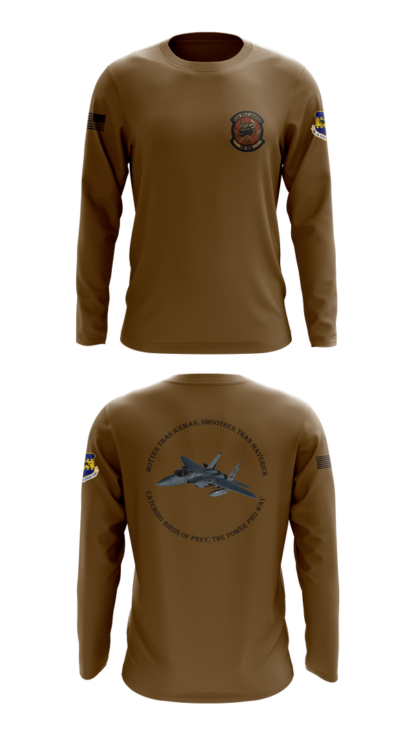 Long Sleeve Performance Shirt, 332 ECES, Air Force, Teamtime, Team time, sublimation, custom sports apparel, team uniforms, spirit wear, spiritwear, sports uniforms, custom shirts, team store, custom team store, fundraiser sports, apparel fundraiser