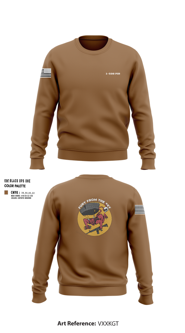 Crew Neck Sweatshirt, 1-508 PIR, , Teamtime, Team time, sublimation, custom sports apparel, team uniforms, spirit wear, spiritwear, sports uniforms, custom shirts, team store, custom team store, fundraiser sports, apparel fundraiser