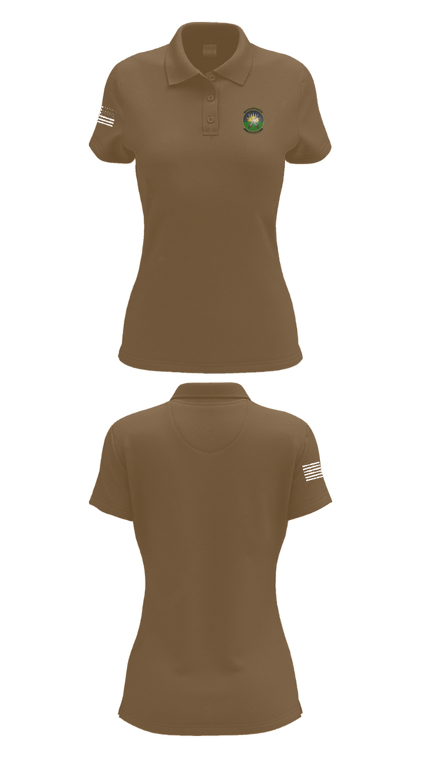 Women's Short Sleeve Performance Polo, 4th EMS, Air Force, Teamtime, Team time, sublimation, custom sports apparel, team uniforms, spirit wear, spiritwear, sports uniforms, custom shirts, team store, custom team store, fundraiser sports, apparel fundraiser